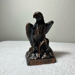 Bald Eagle Figurine Bank